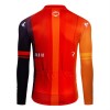 Wielershirt 2024 INEOS Grenadiers Lange Mouw - Oranje